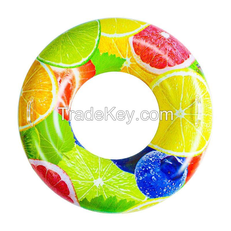 Large Inflatable Swimming Ring With Handle