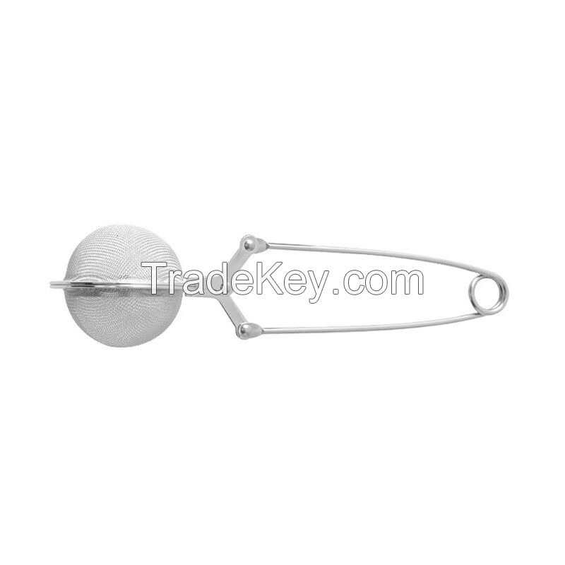 Snap Ball Tea Strainer With Handle