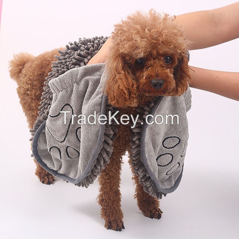 Pet Towel With Hand Pockets