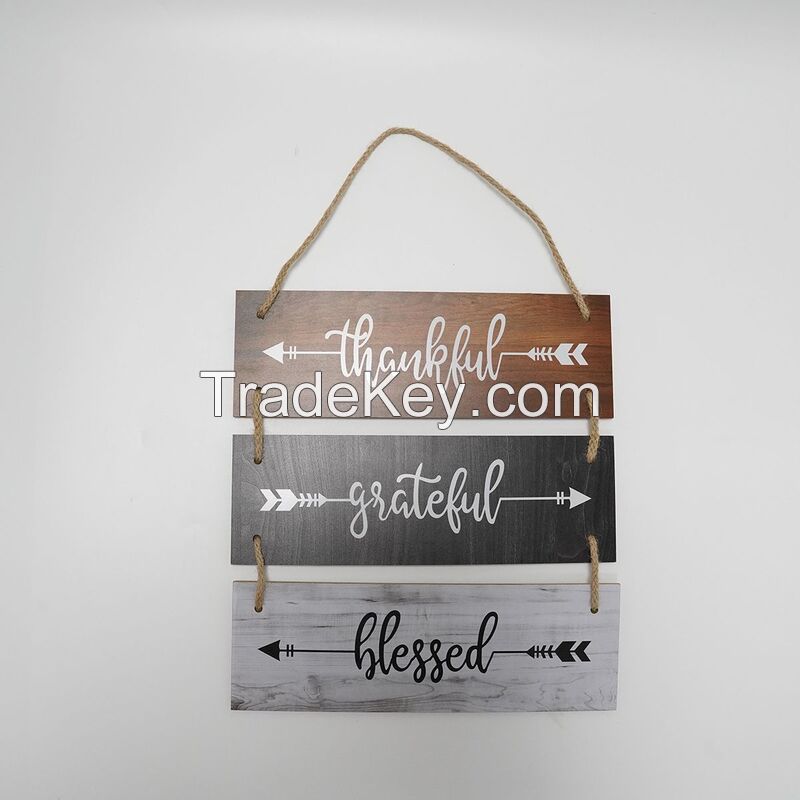 Decorative Wooden Wall Hanging Sign