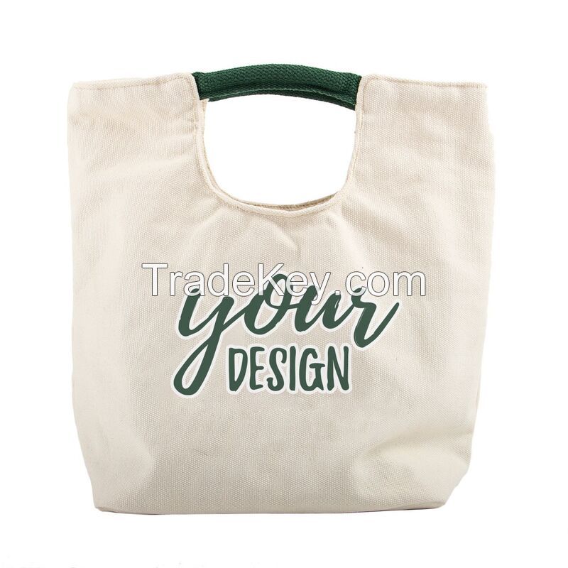 Portable Canvas Lunch Bag