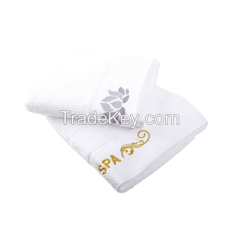 Embroidered Premium Thickened Cotton Towel