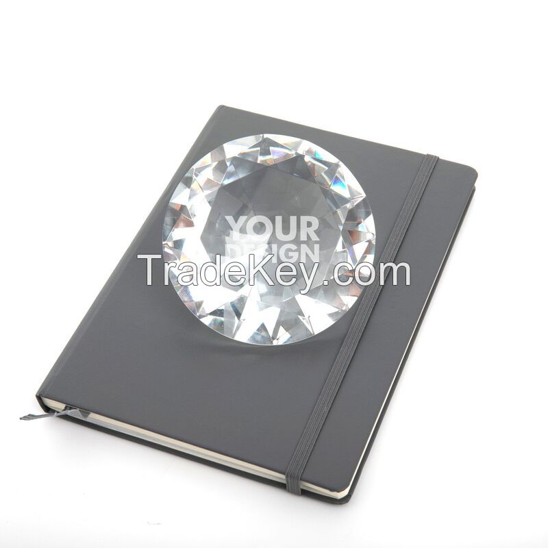Custom Diamond Shaped Paperweight