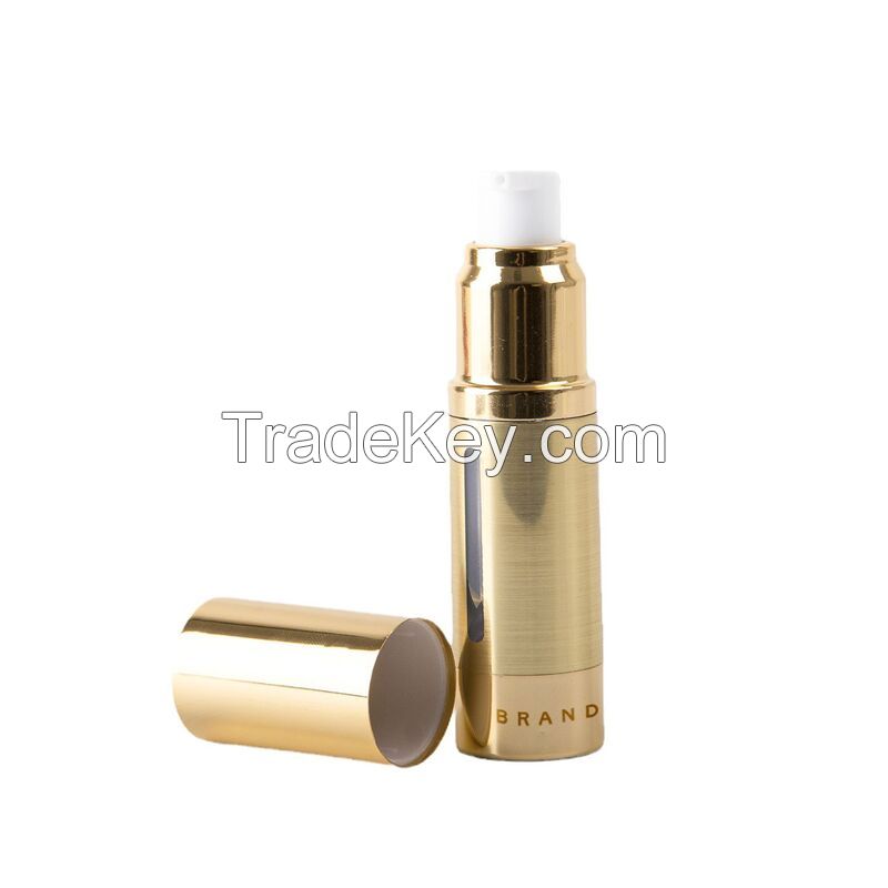 15ml AS Gold Airless Pump Bottle