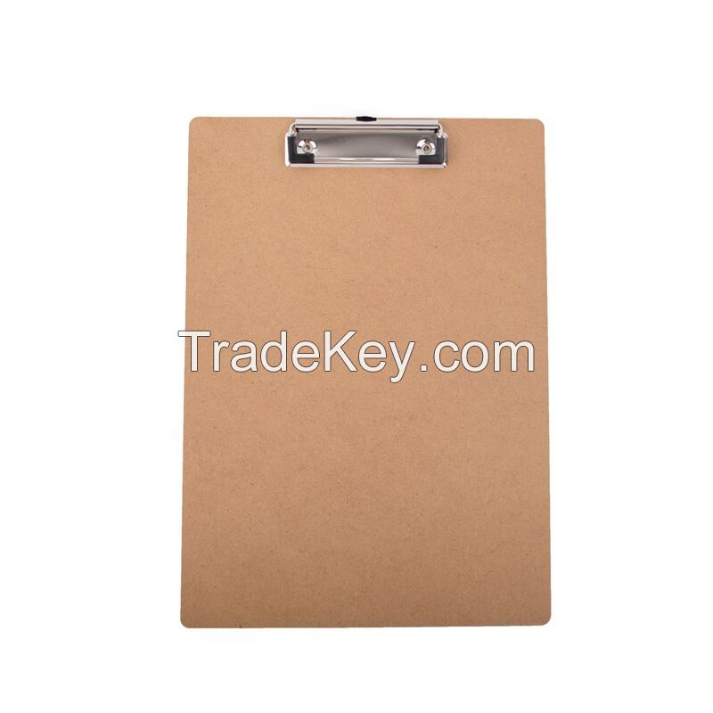 A4 MDF Wooden Clipboard With Hanging Hole