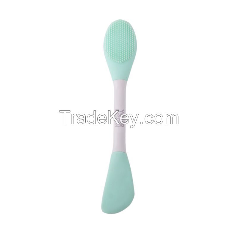Double Ended Silicone Face Mask Brush