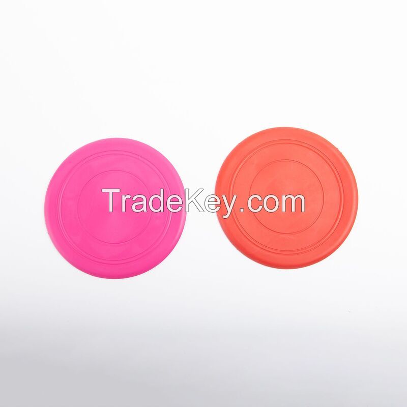 Promotional Non Slip Rubber Dog Flying Disc