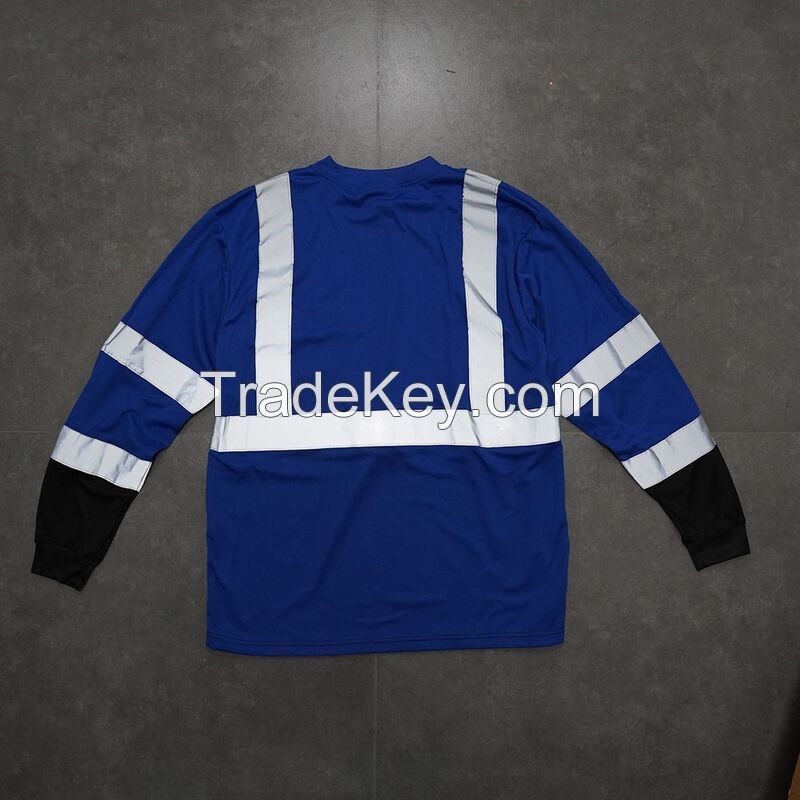 Reflective Long Sleeve Safety Jacket