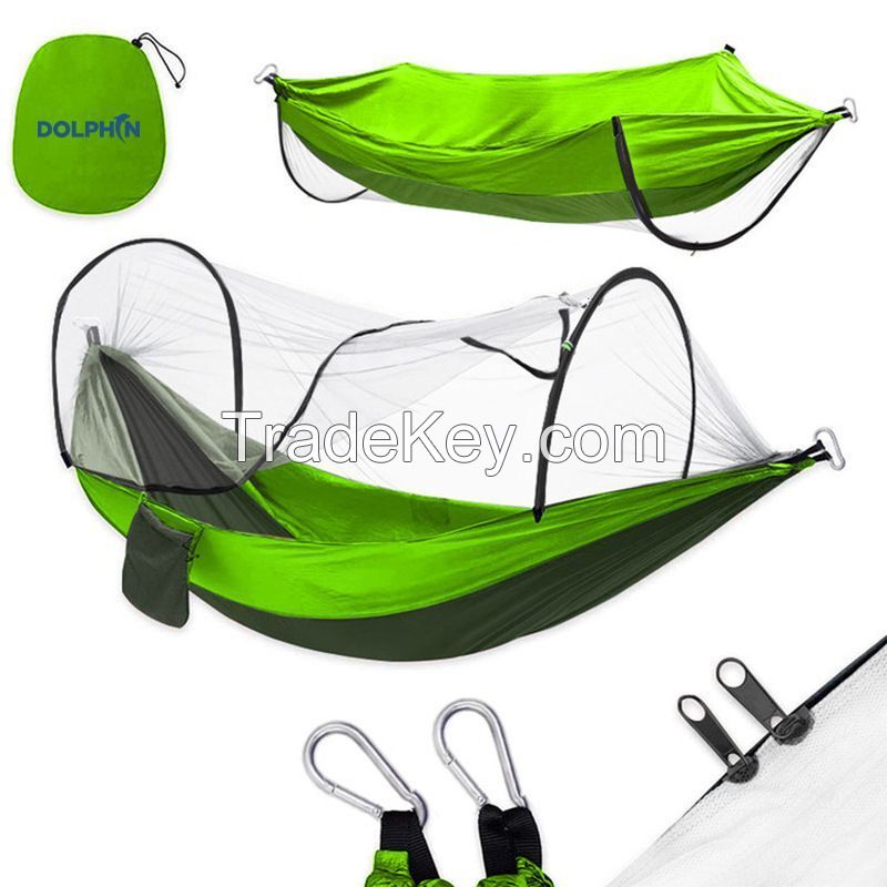 Fully Automatic Camping Hammock With Mosquito Net