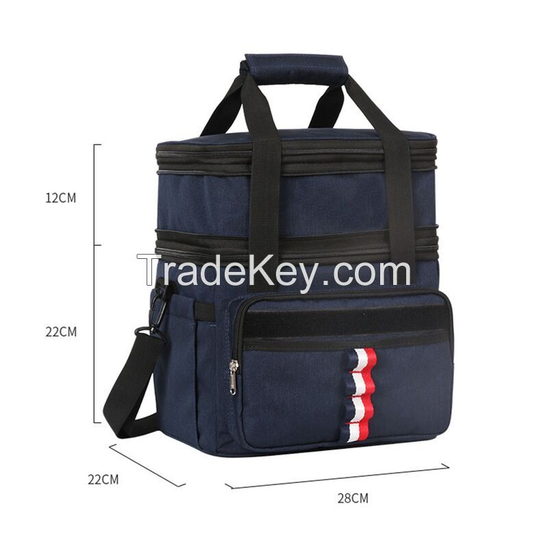 20L Double Layer Insulation Cooler Bag