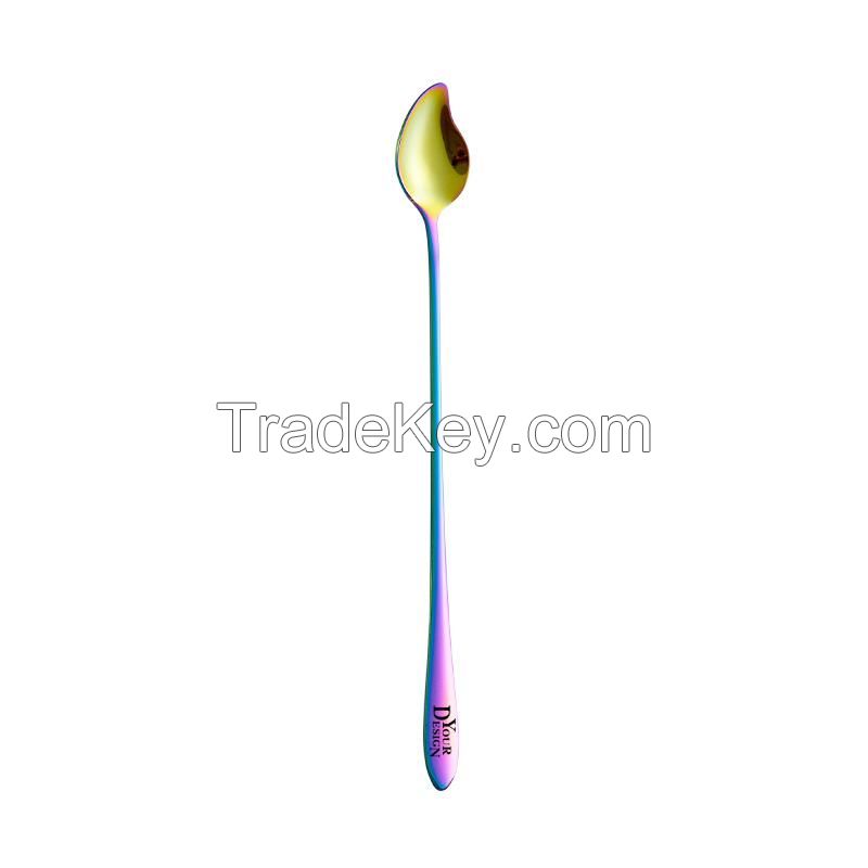 Mango Shaped Stainless Steel Stirring Spoon