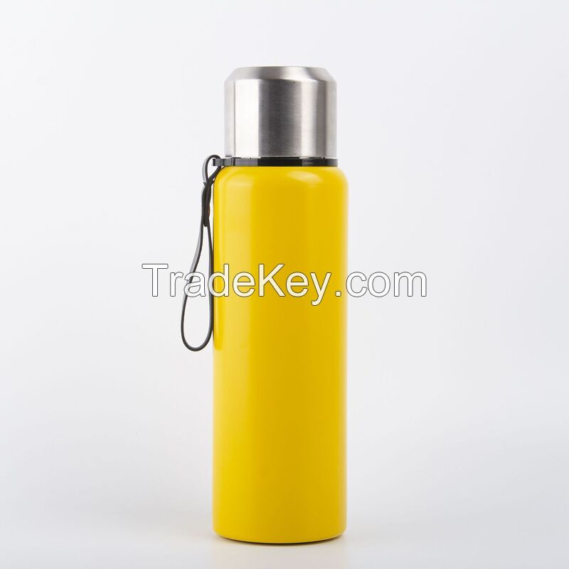 26 oz. Double Wall Vacuum Insulated Thermos Flask