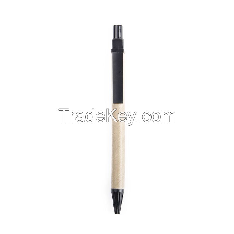Eco Friendly Retractable Paper Ballpoint Pen