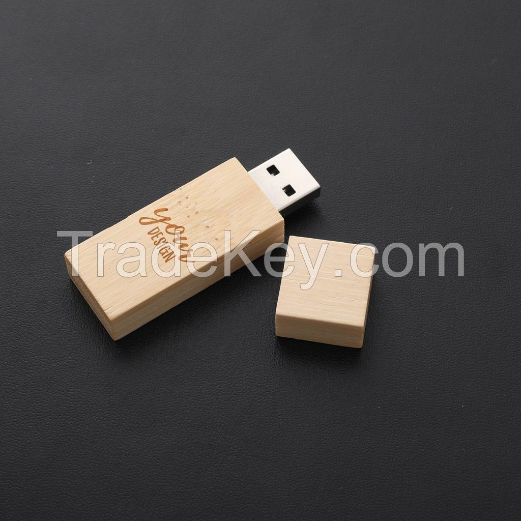 Personalized 8GB Wood USB Memory Stick