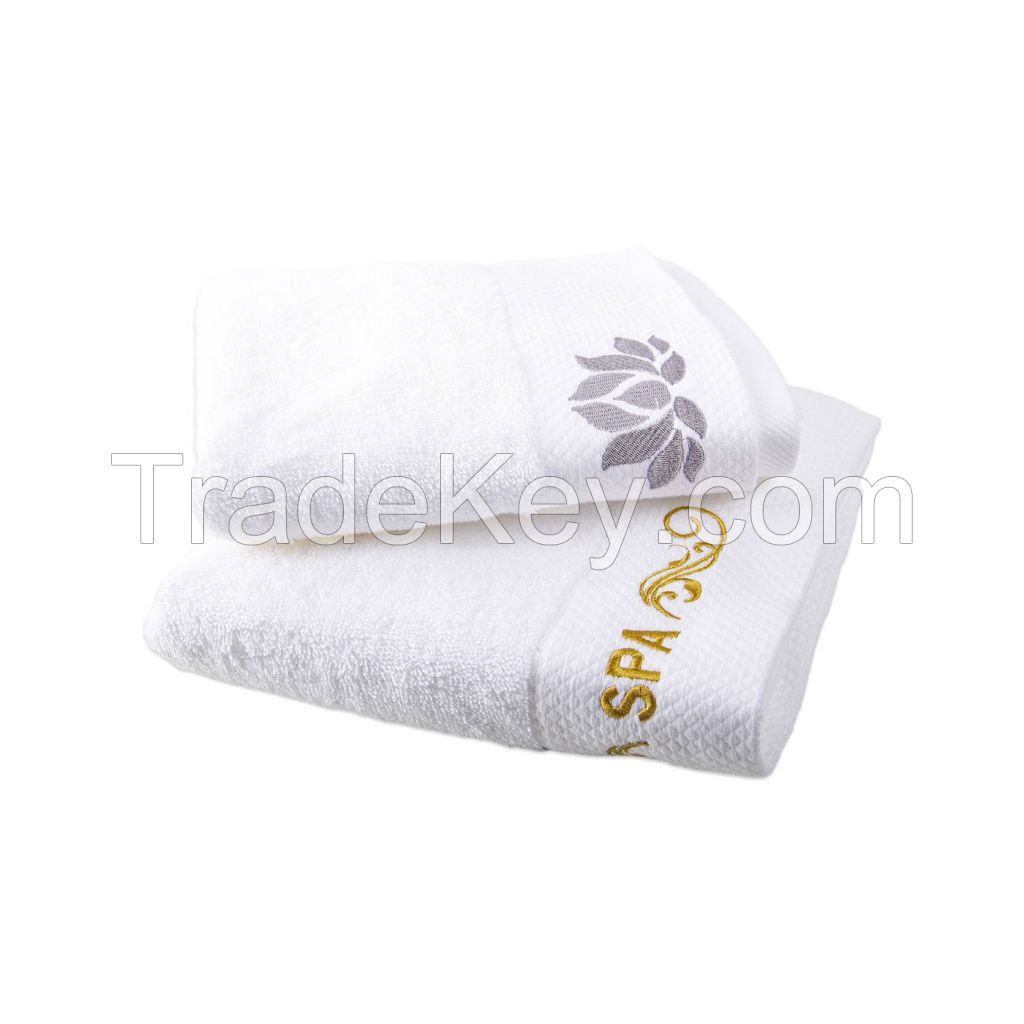 Embroidered Premium Thickened Cotton Towel