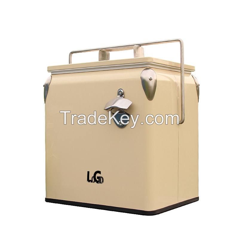 Retro Ice Chest Cooler