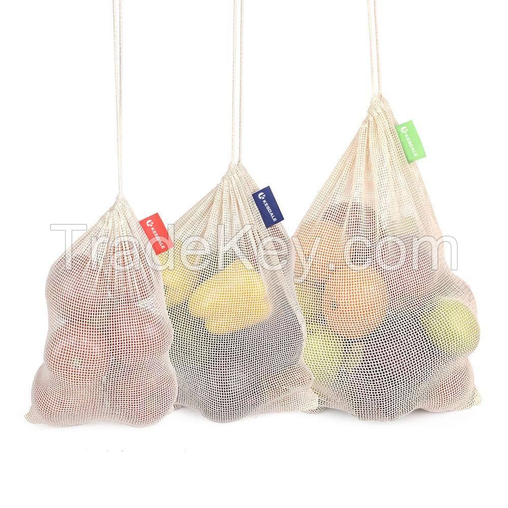 Organic Cotton Mesh Produce Bag