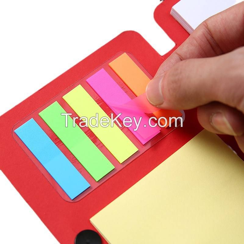 Pocket Notebook With Sticky Notes