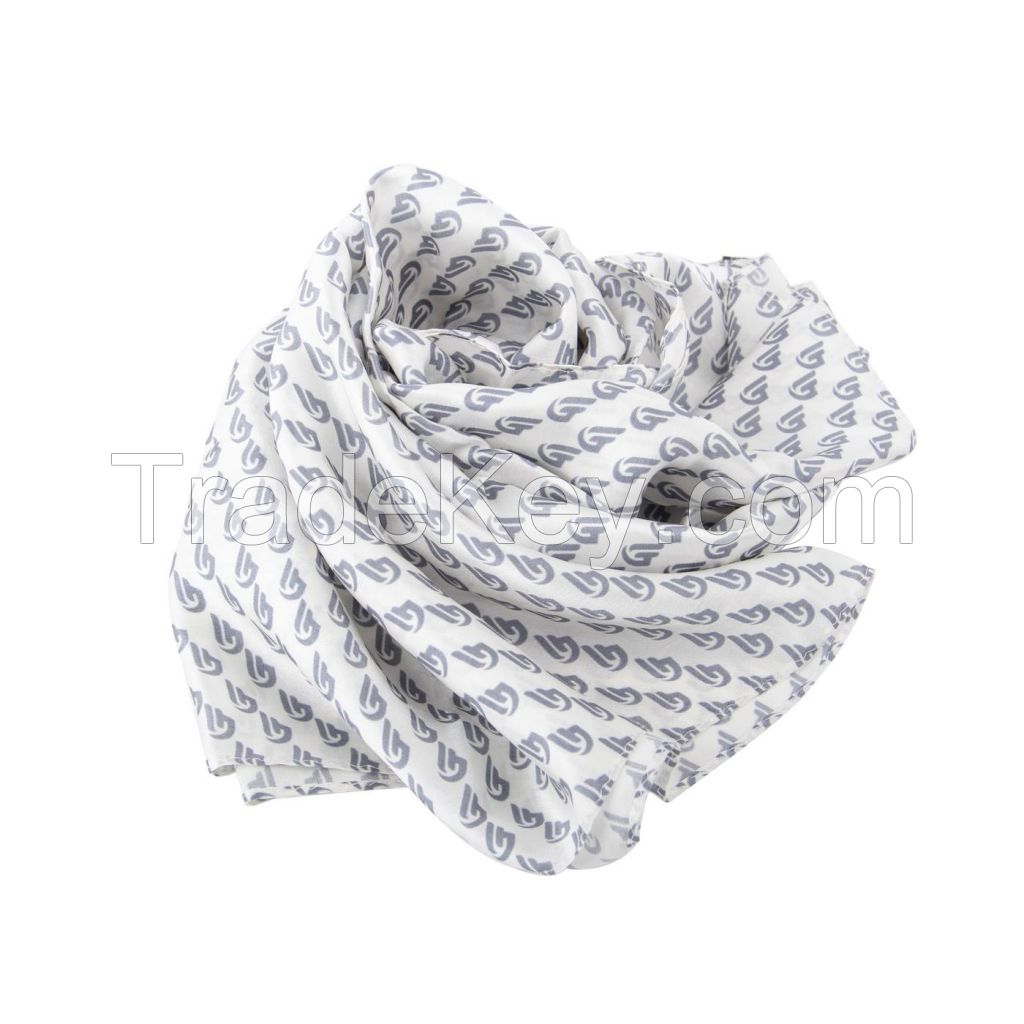 Comfortable Silk Head Scarf