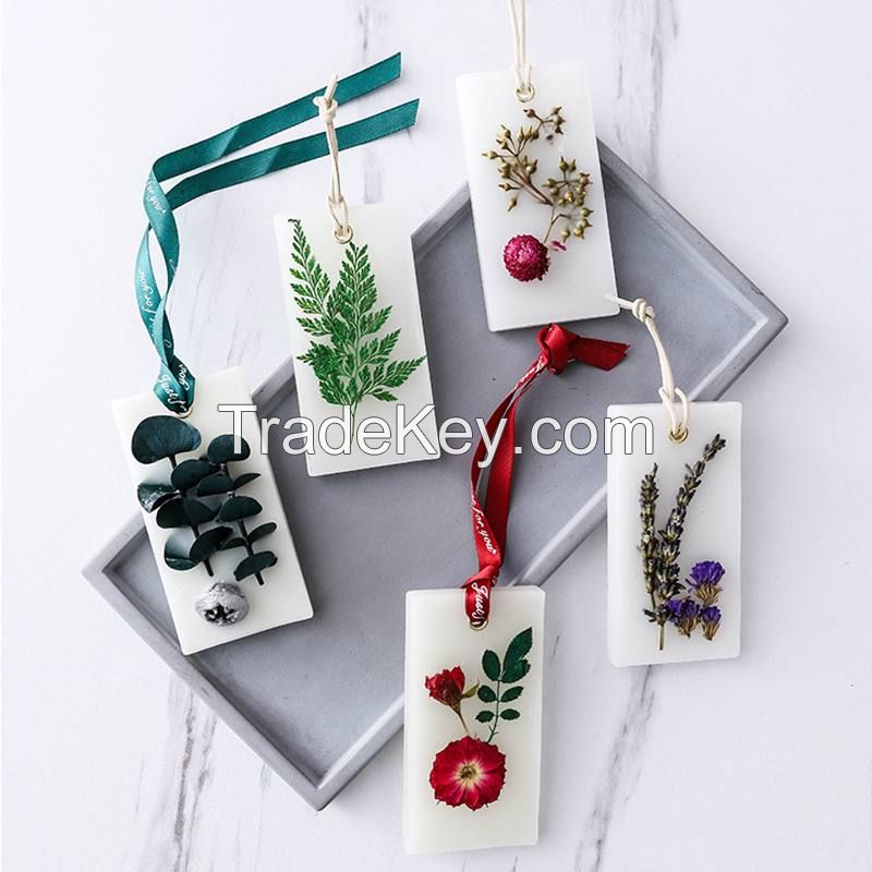 Dried Flower Scented Wax Tablet