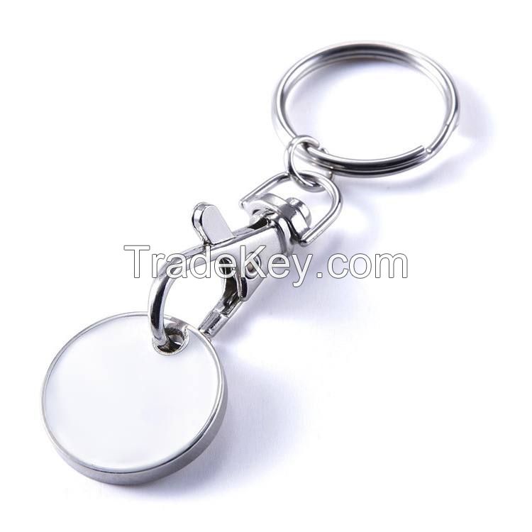 Custom Keyring Shopping Cart Chip