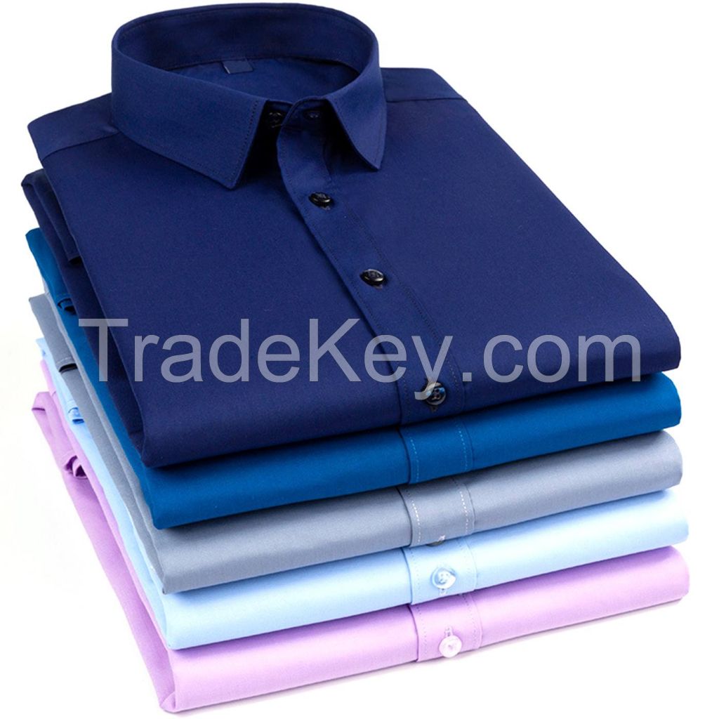 Bamboo Fiber Business Long Sleeve Shirt