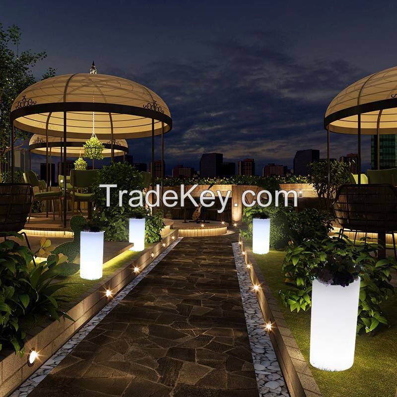 LED llluminated Flower Pot