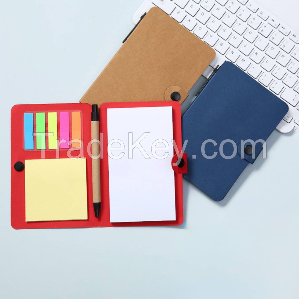 Pocket Notebook With Sticky Notes