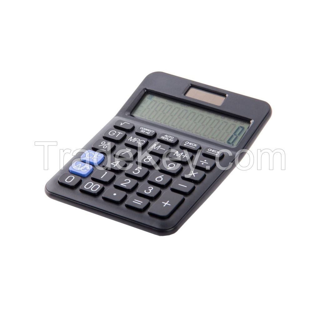 12 Digit Dual Power Desktop Business Calculator