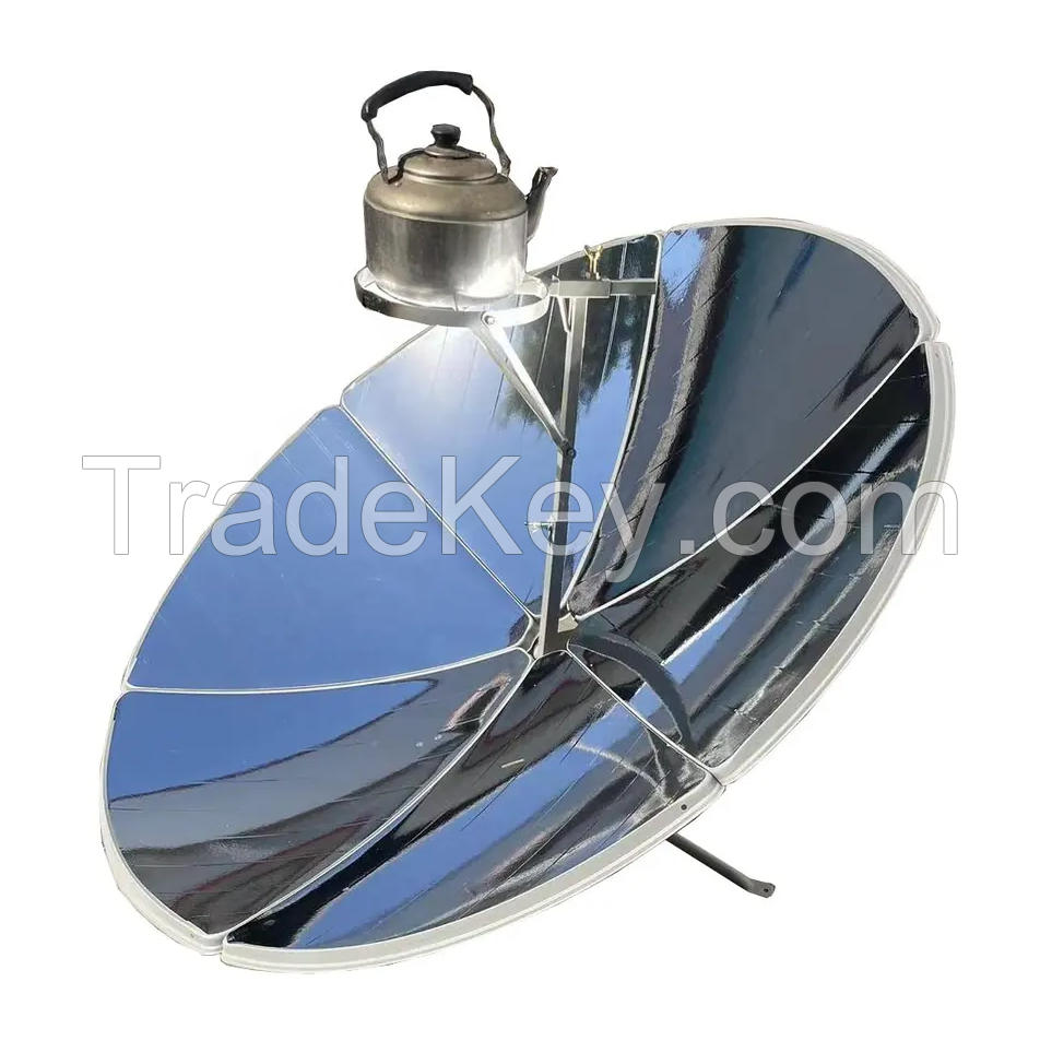 150cm parabolic mirror solar oven cooker for heating water cooking food