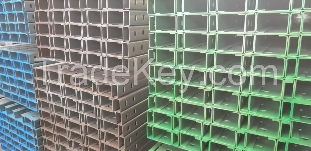 Zinc-aluminium-magnesium profiles