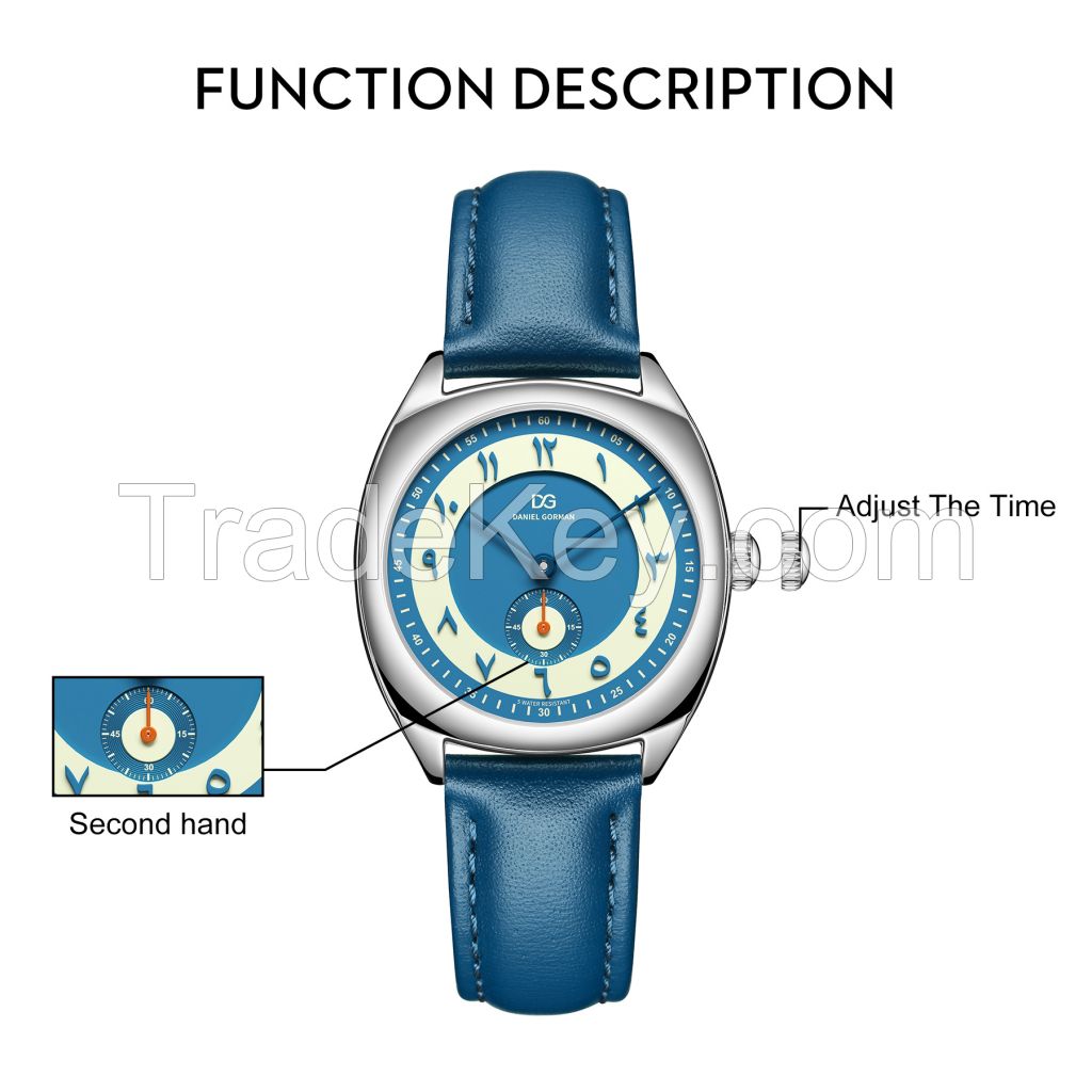 Ladies Watches, Quartz Analog Waterproof Watch, Women's Fashion Wrist Watches With Easy Reader Big Face