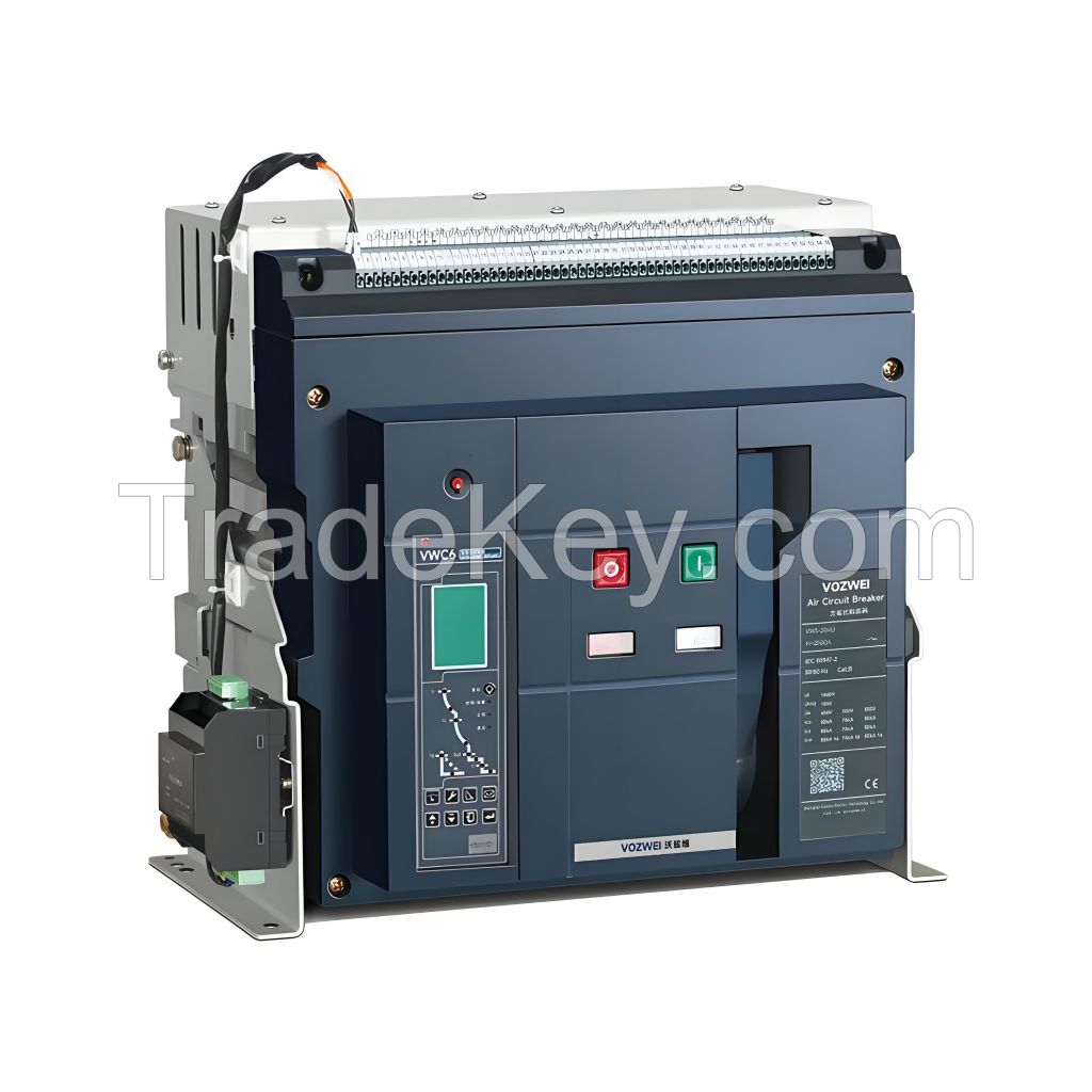 Air Circuit Breaker VW3-40HU Draw-out Type Fixed Type 3P 400V AC-1500VAC 630A-4000A ACB for wind power and energy storage