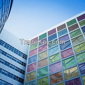 Gaoming Bipv Green Color Solar Panel Glass Facade For Building Customized Bipv Photovoltaic Solar Panel