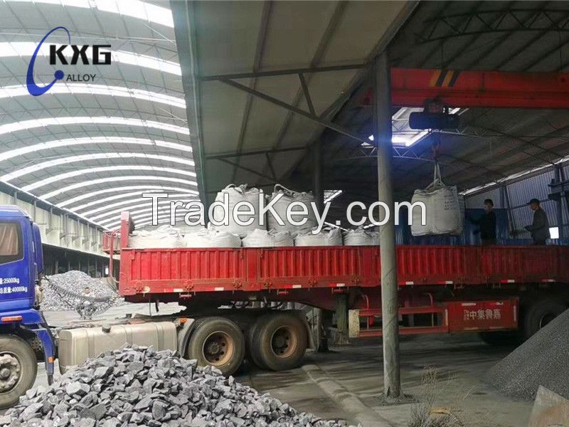 Smelting and casting alloy high carbon silicon