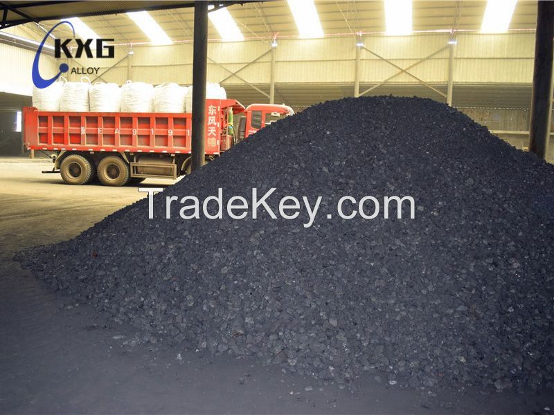 Smelting and casting alloy high carbon silicon