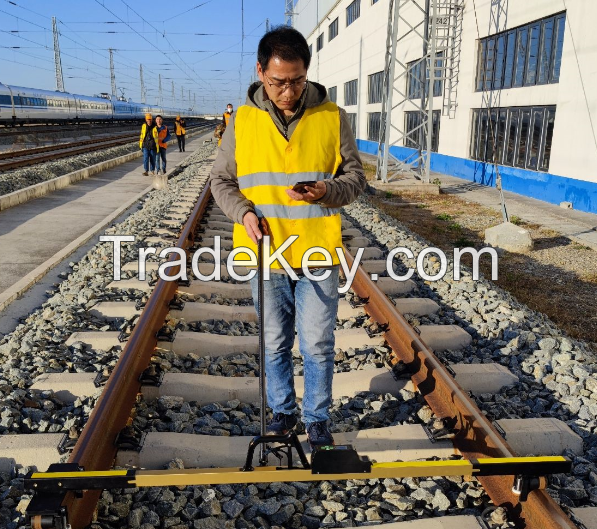 Railway Digital rolling gauge for track measurement work