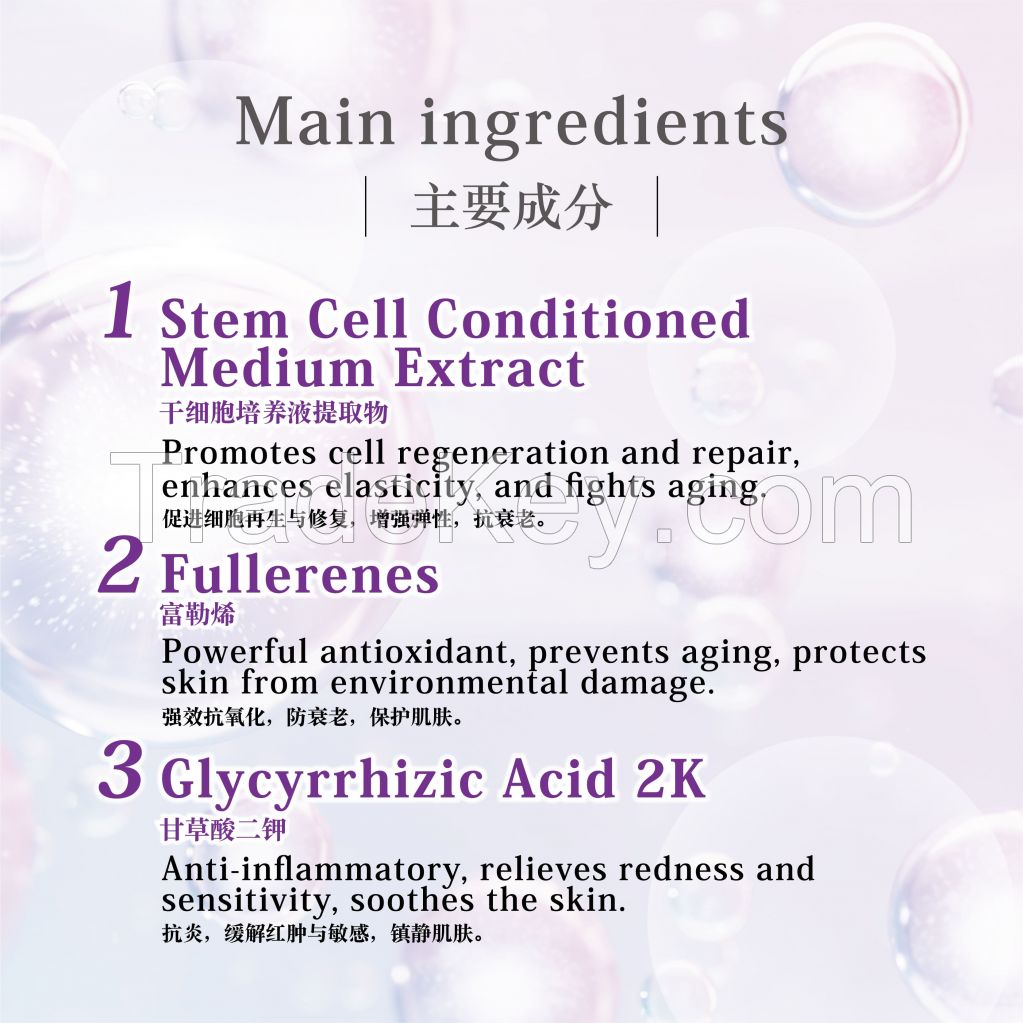 Wholesale/Japan Cosmetics OEM ODM/Relaje Human Stem Cell Cleansing Salon Use