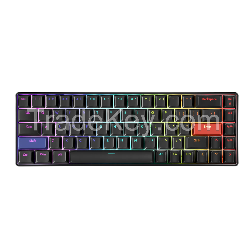 DrunkDeer G65 Mechanical Keyboard, Rapid Trigger TKL Gaming Keyboards, Hyper Fast Magnetic Switch Keyboard, RGB Compact 68 Keys