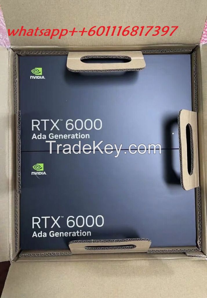 NVIDIA RTX 6000 Ada 48GB GPU GDDR6 PCIe 4.0 x16 Graphics Card