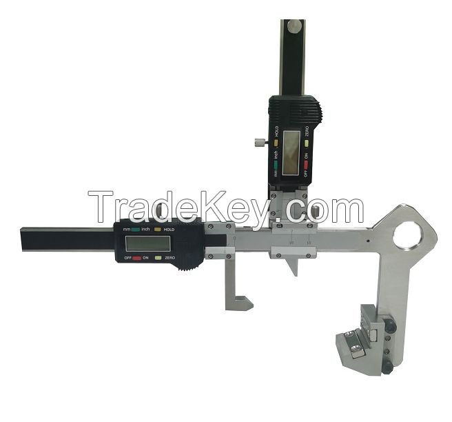 Sliding Digital Rail Wear Gauge for Switch Position Rail Wear Measuring