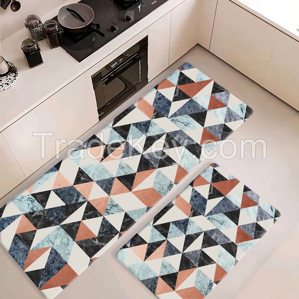 Anti-fatigue non-slip 2pcs of  kitchen mats 