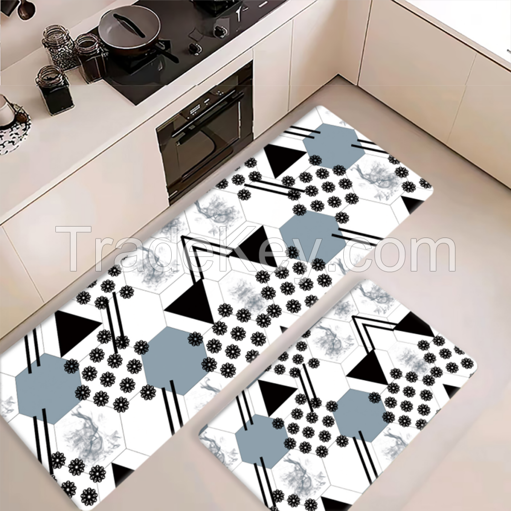 Anti-fatigue non-slip 2pcs of  kitchen mats 