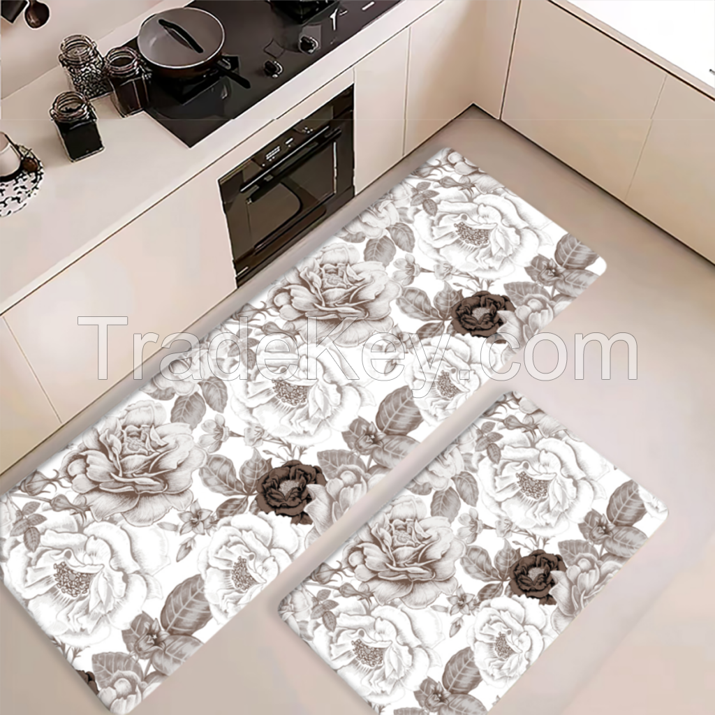 Anti-fatigue non-slip 2pcs of  kitchen mats 