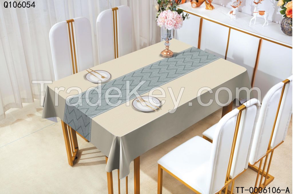 low price with good quality new  non-woven waterproof and oil proof tablecloth 137*2M 