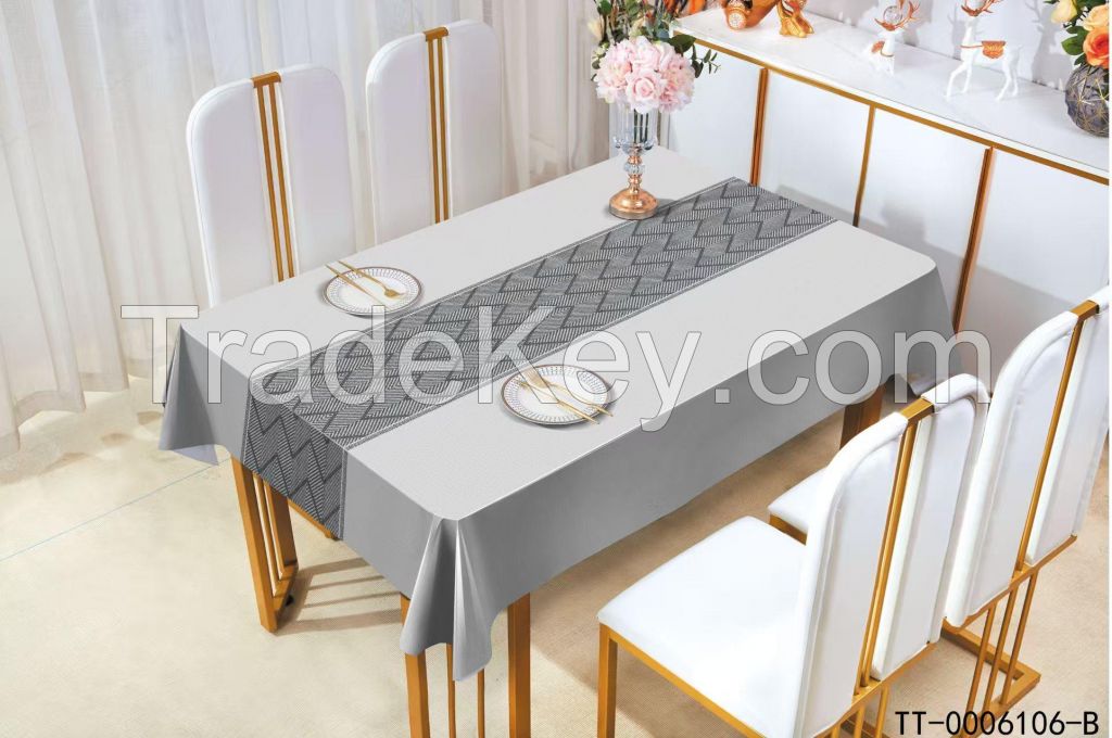low price with good quality new  non-woven waterproof and oil proof tablecloth 137*2M 