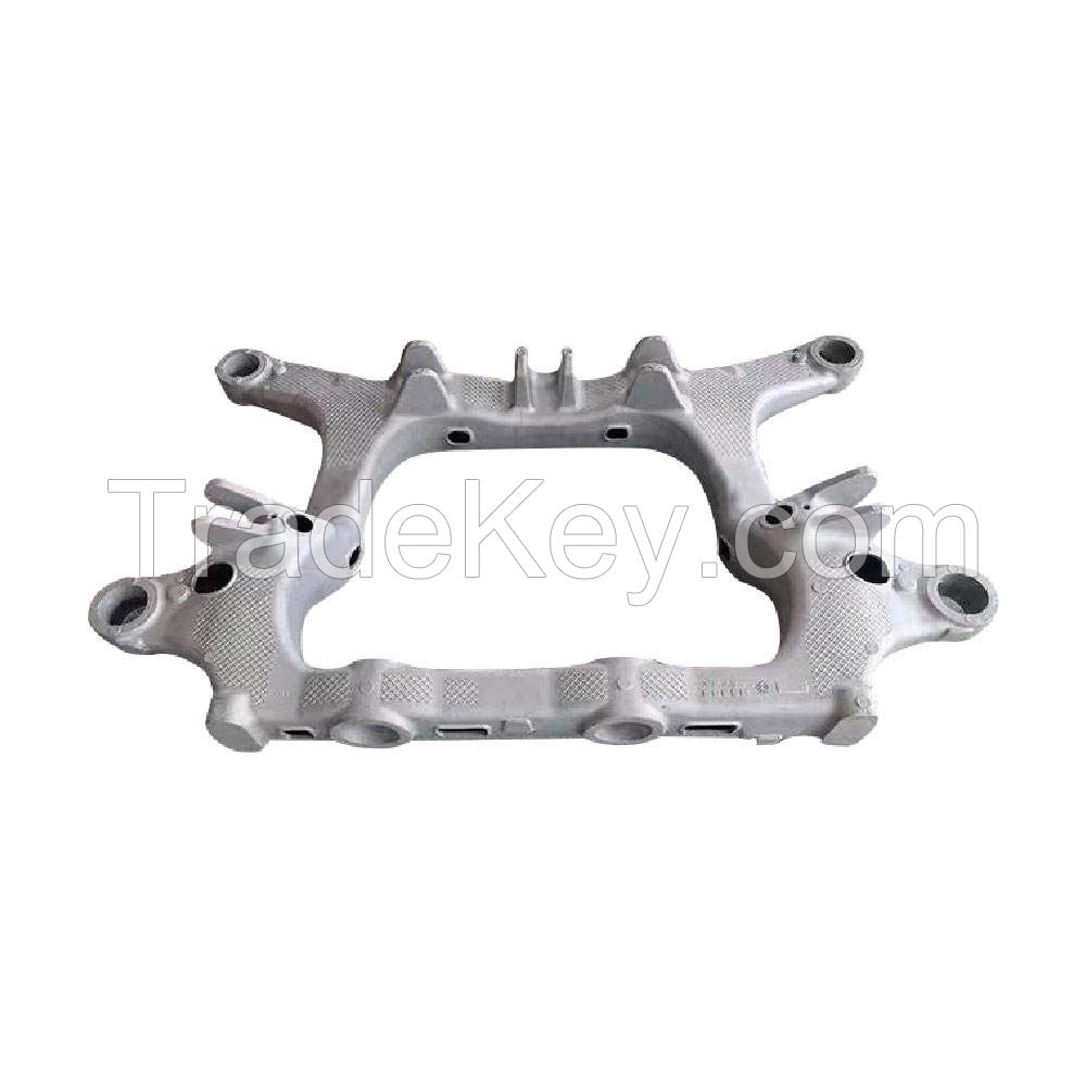 OEM Customization  Auto Spare Parts 3D Sand Casting Automotive Subframe aluminum die casting services