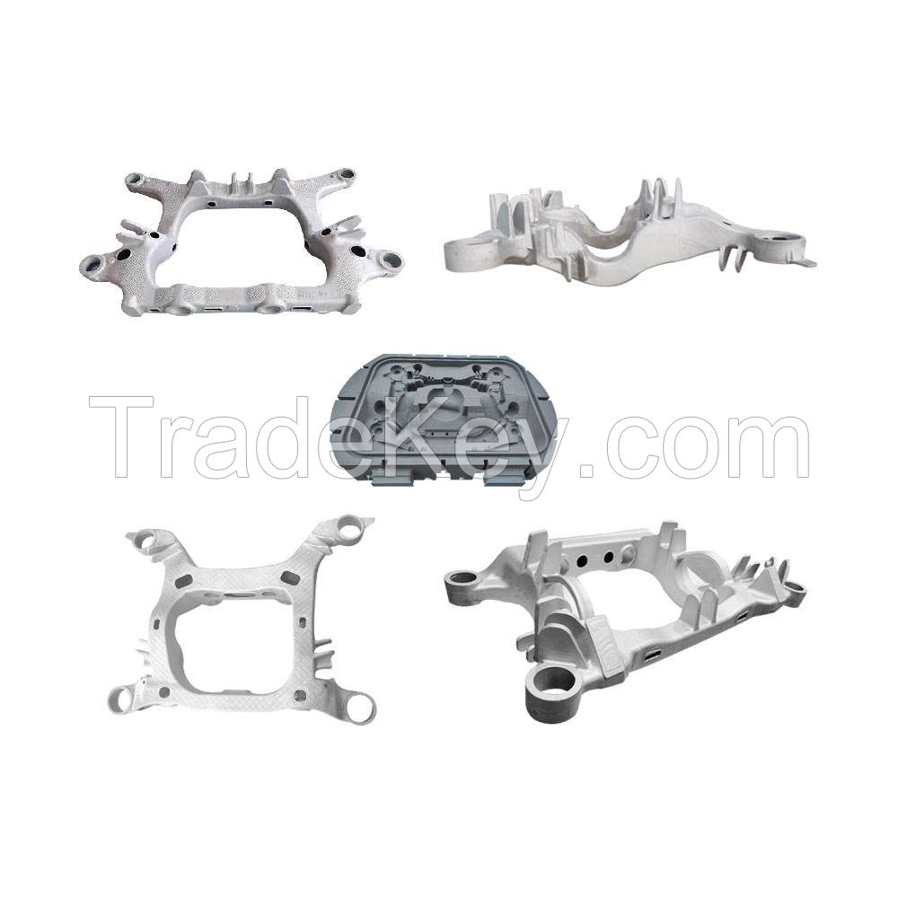 Foundry Resin A356 Aluminum Alloy Enclosure Coated Mould Green Sand Casting Product for Automobile Akuminium Molteen Parts