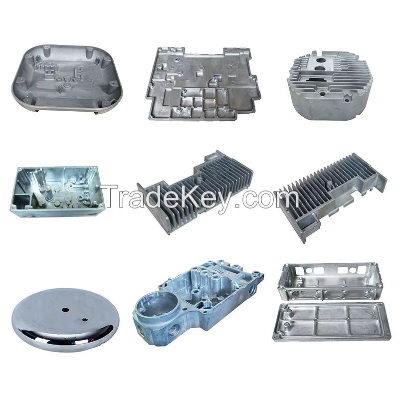 aluminum anodized sandblasted machining aluminum product sand aluminum die casting services parts