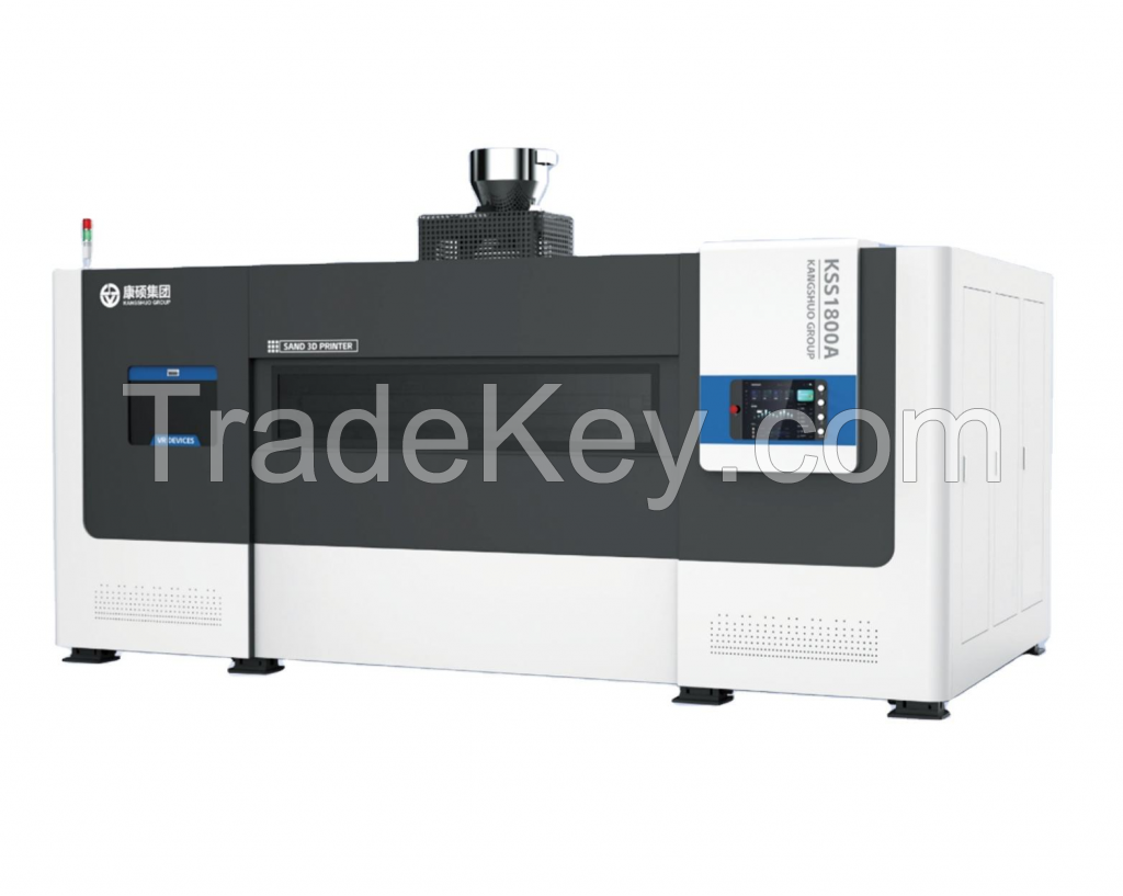 Industrial sand 3d printer from China professional manufacturer 3DP inkjet sand mold additive manufacturing KSS1800A